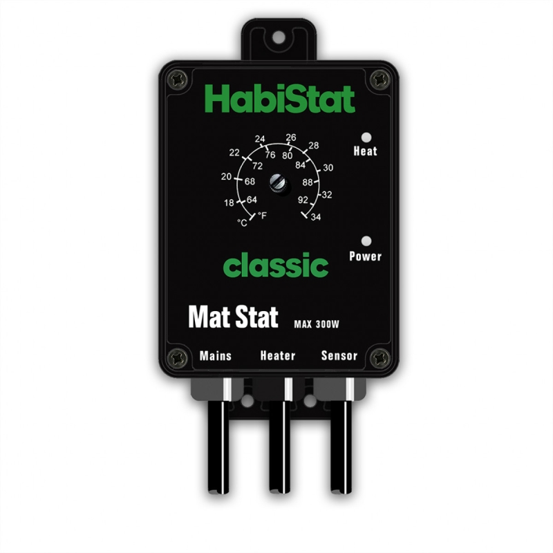 Habistat Mat Stat Thermostat - Black (Max 300W)
