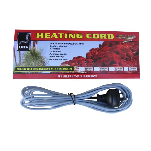 URS Ultimate Heat Cord Reptile Heat Cords 4.3M 4M 6M 9M